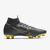 Nike Superfly 6 Pro FG Men's Soccer Cleats - Dark Grey/Yellow