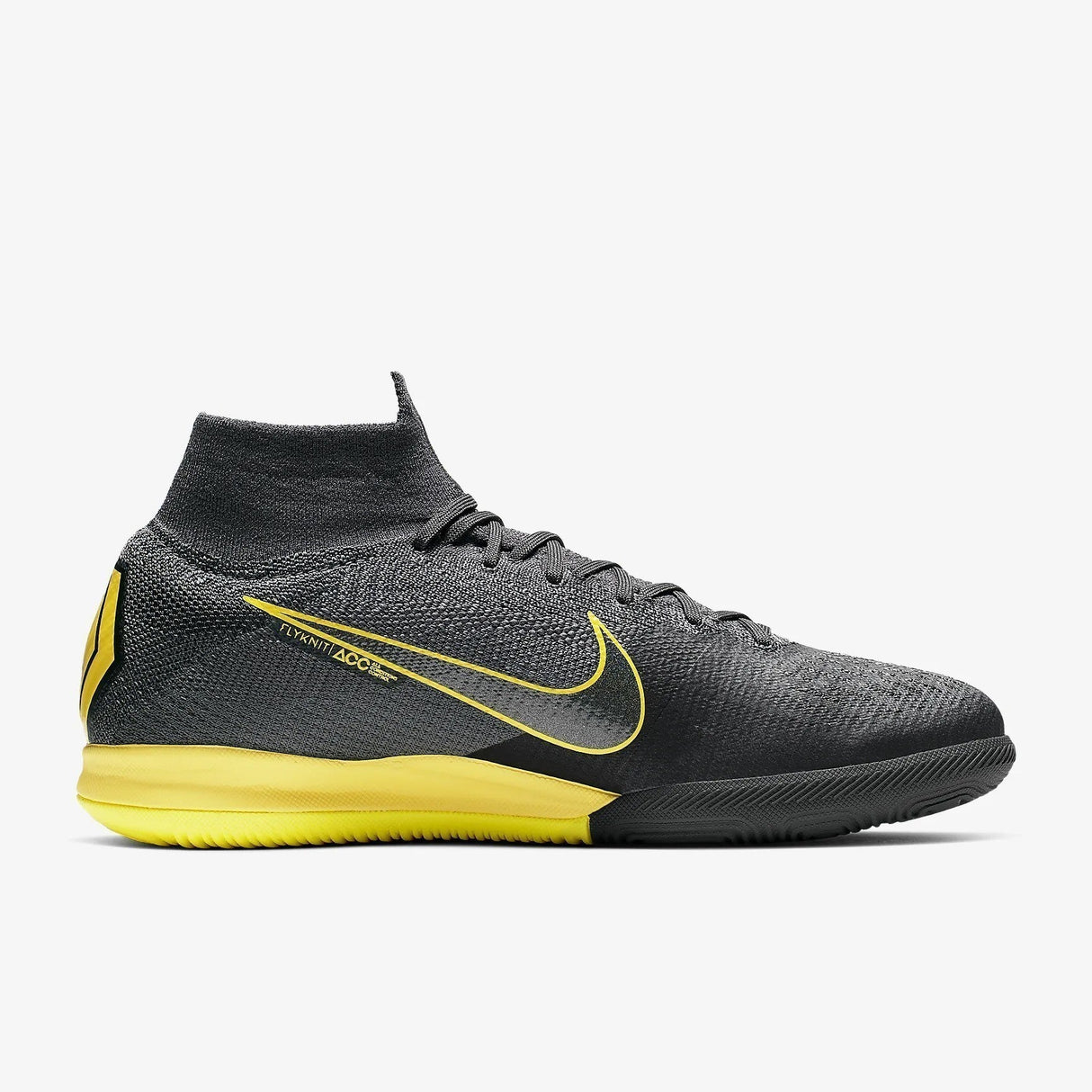 Nike Superflix 6 Elite IC Indoor Men's Soccer Shoes - Thunder Grey/Black
