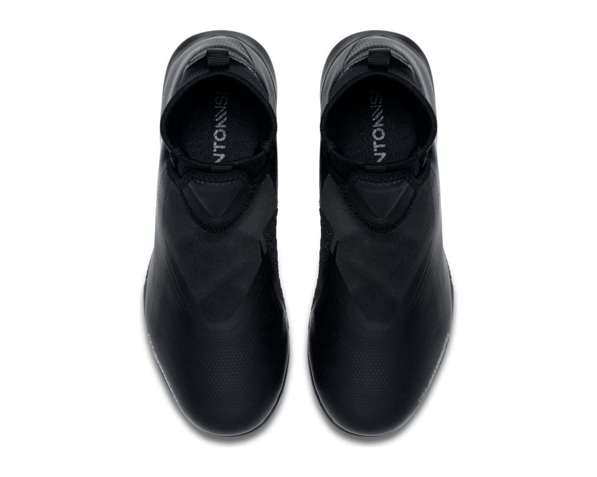 Nike Phantom VSN Academy DF IC Youth Soccer Shoes - Black