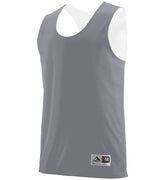 Augusta 149 Reversible Wicking Tank Graphite - Best Buy Soccer