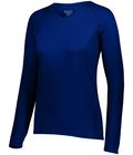Augusta Ladies Attain Wicking Long Sleeve Tee - Best Buy Soccer