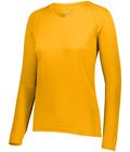 Augusta Ladies Attain Wicking Long Sleeve Tee - Best Buy Soccer
