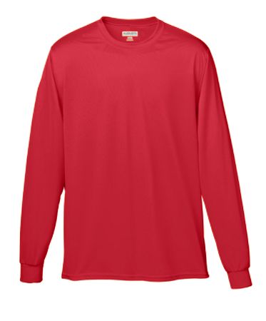 Augusta Wicking Long Sleeve Tee - Best Buy Soccer