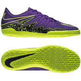 Nike HyperVenom Phelon II IC Indoor Soccer Shoes - Hyper Grape/Black/Volt