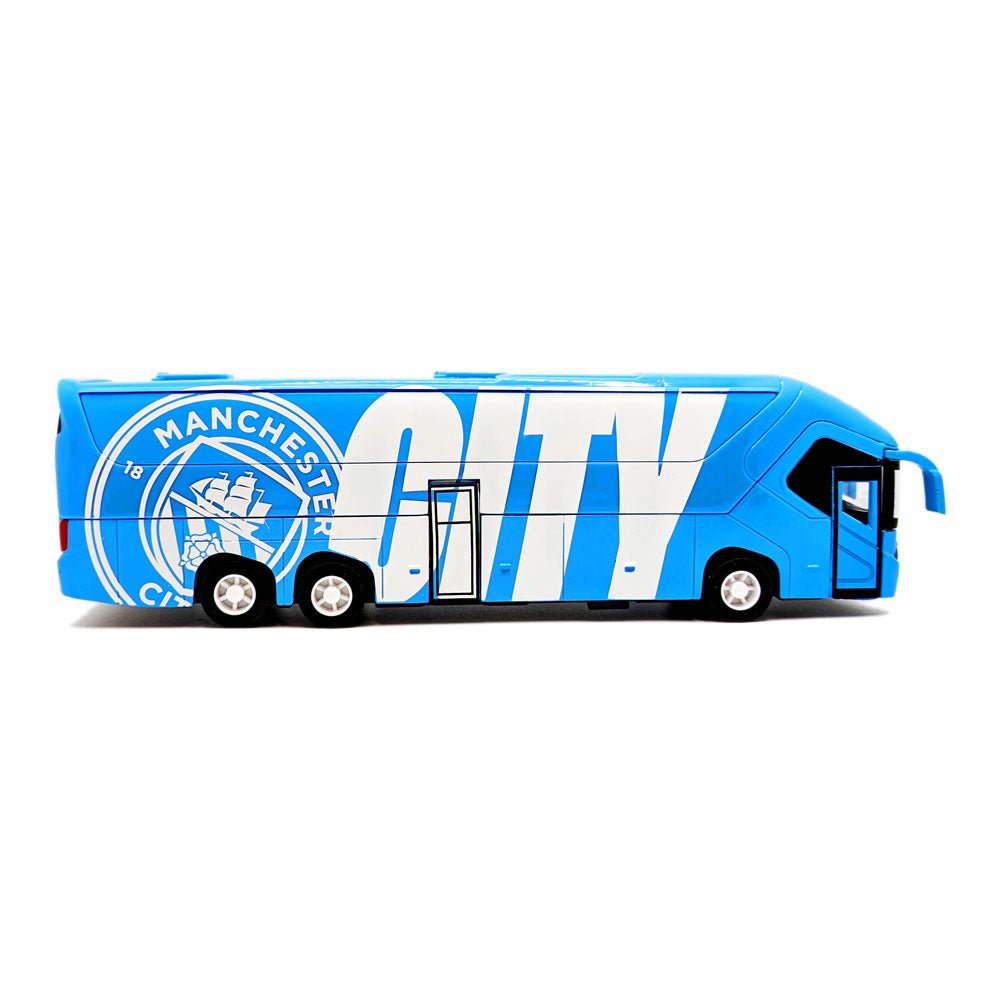 Banbo Toys Manchester City F.C. Tour Bus Blue - Best Buy Soccer
