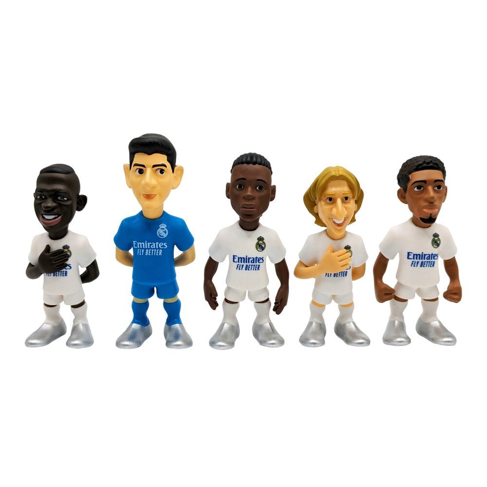 Banbo Toys REAL MADRID 5 - Pack - Courtois, Vinicious, Camavinga, Modric, Bellingham - Best Buy Soccer