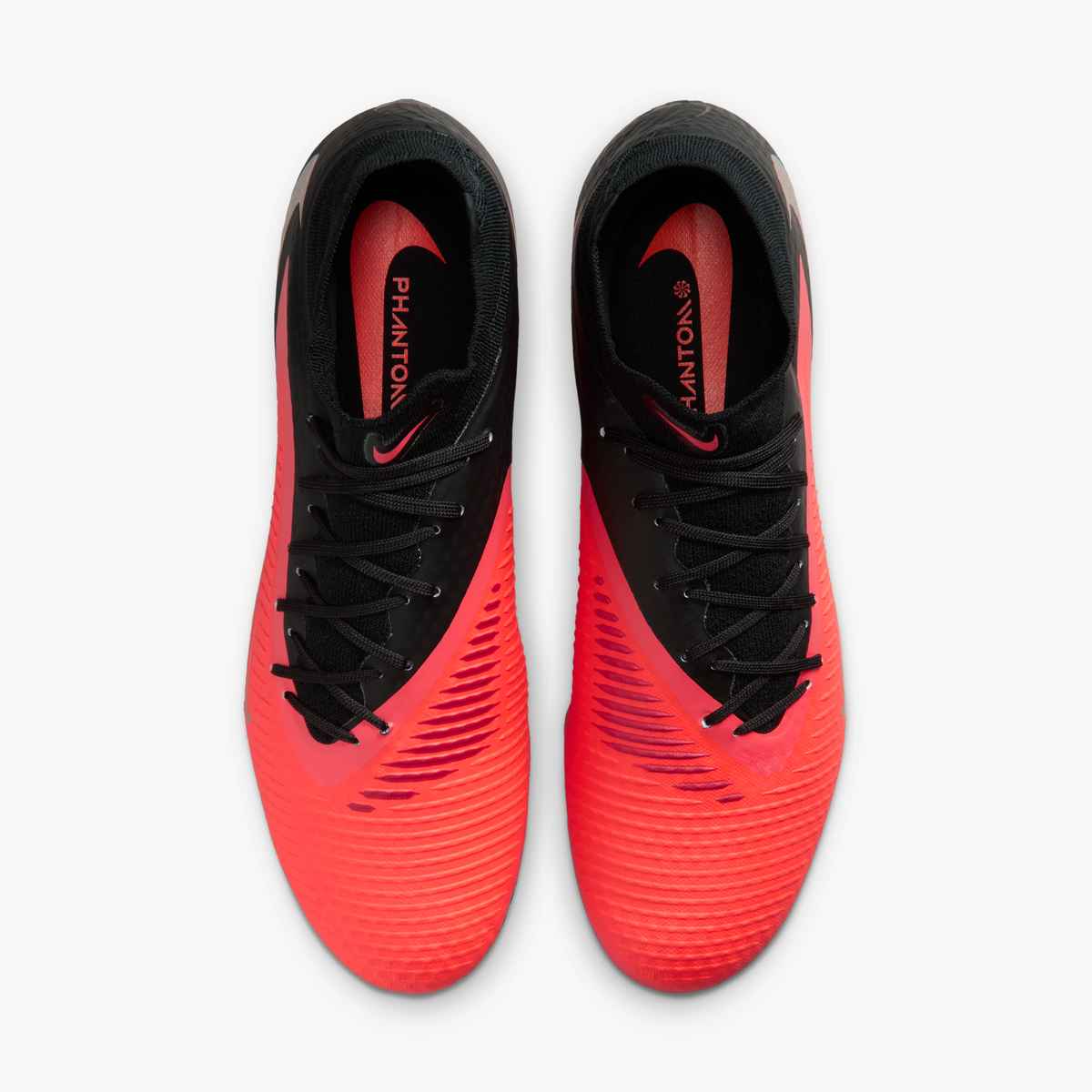 Nike Phantom 6 High Academy Multi-Ground Men's Soccer Cleats - Bright Crimson/Blur/Black