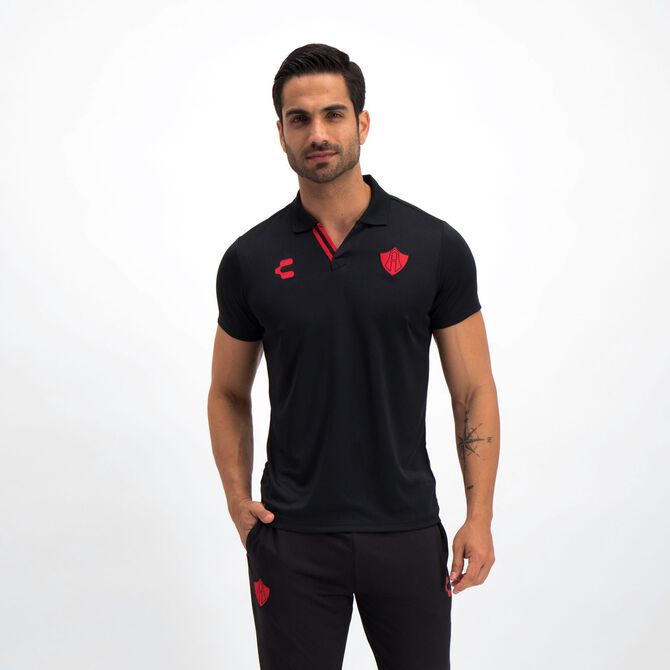 Charly Atlas Player Polo Black - Best Buy Soccer