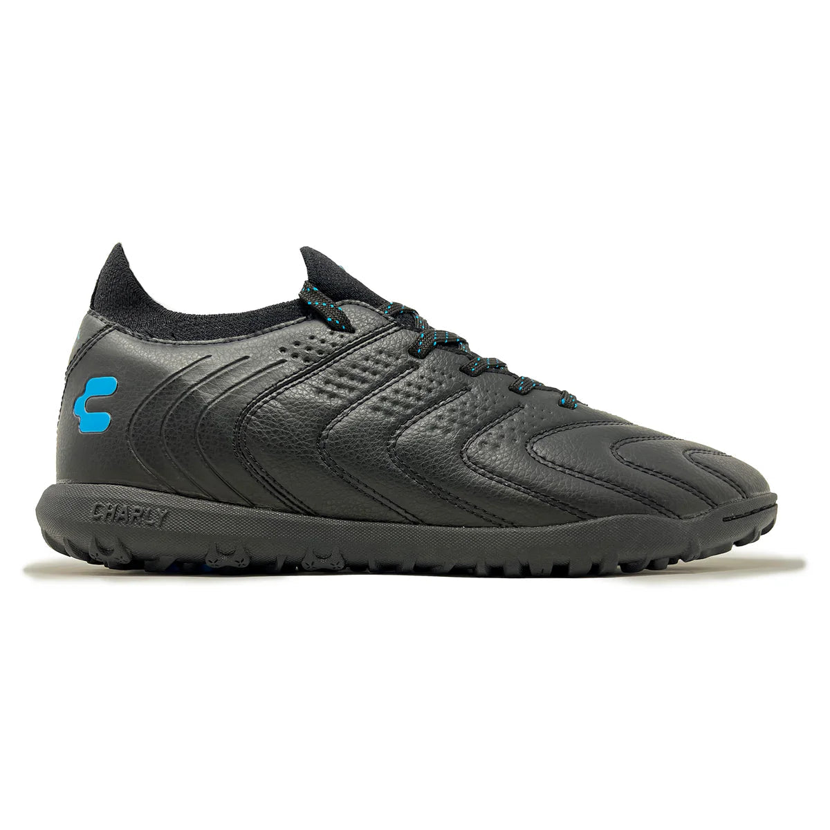 Charly Encore RL Turf Soccer Cleats - Black/Cyan - Best Buy Soccer