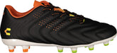 Charly Encore Youth Firm Ground Soccer Cleats - Black/Orange - Best Buy Soccer