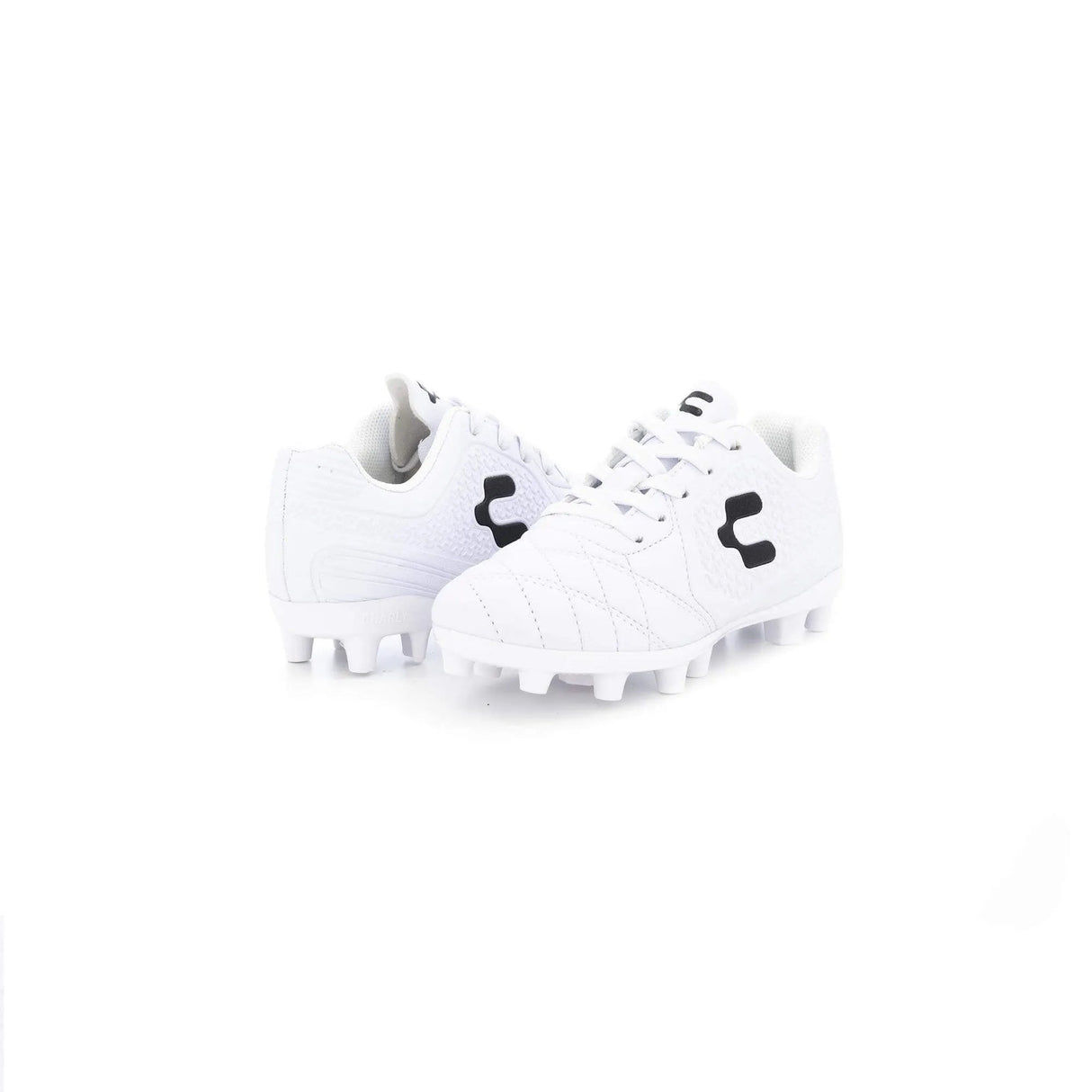 Charly Kids Legendario YT FG Firm Ground Soccer Cleats - White/Black - Best Buy Soccer