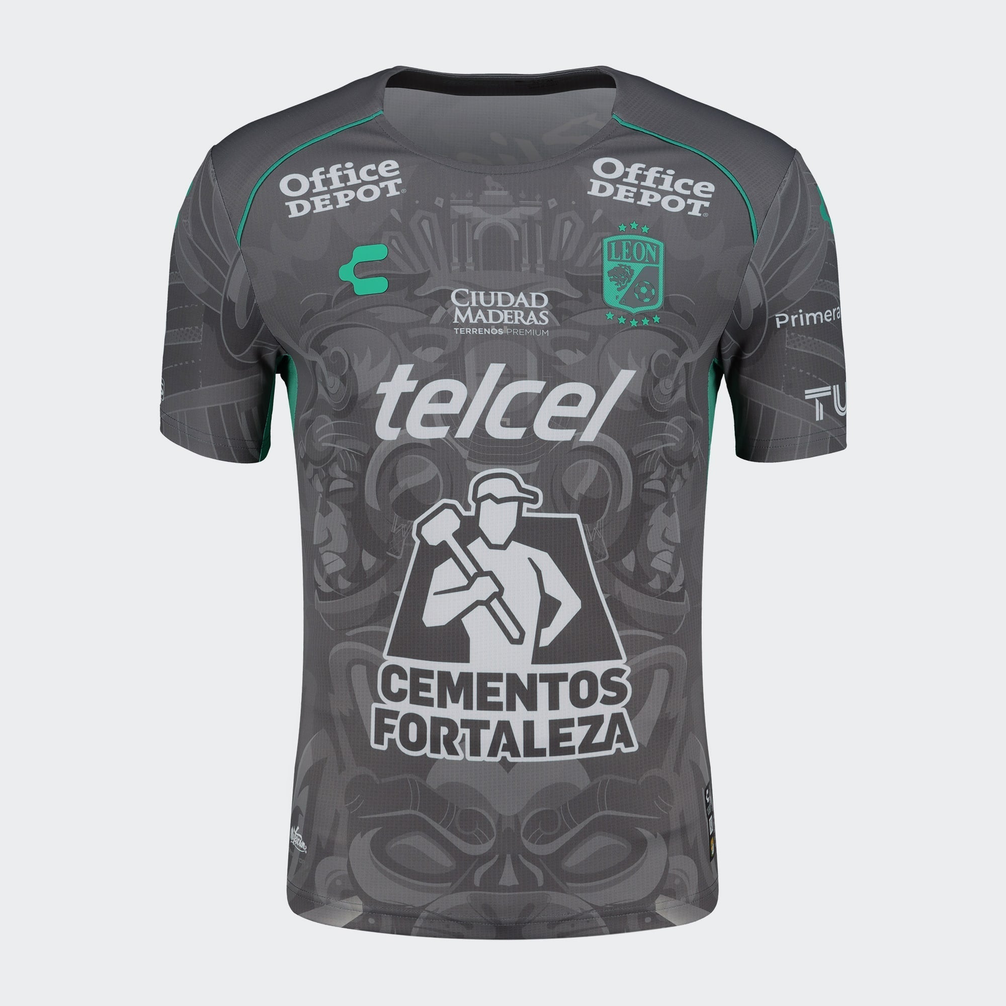 Charly Men's Leon Third Jersey Authentic 24/25 Grey - Best Buy Soccer