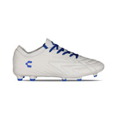 Charly Onore LT Firm Ground Soccer Cleats - White/Royal - Best Buy Soccer
