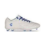 Charly Onore LT Firm Ground Soccer Cleats - White/Royal - Best Buy Soccer
