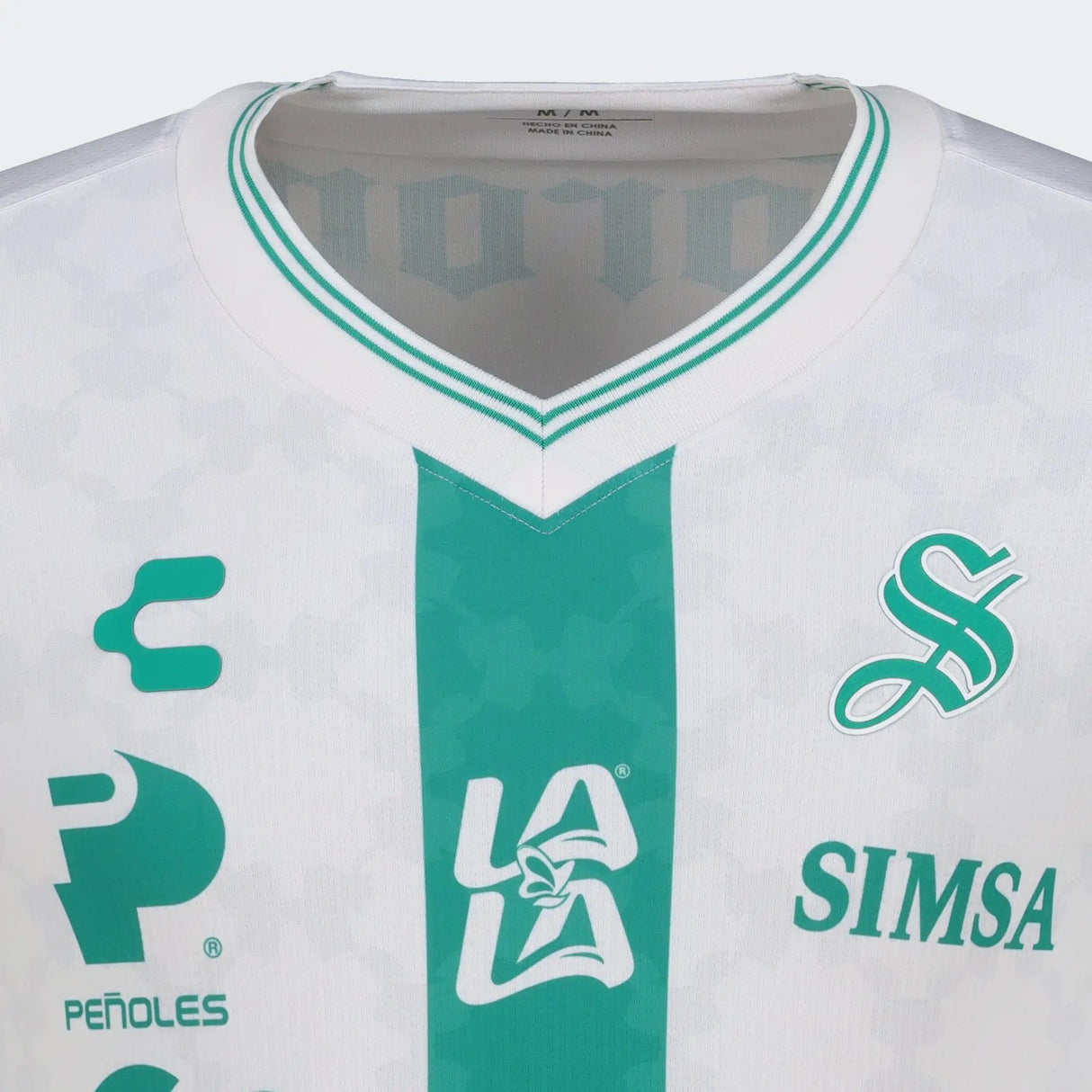 Charly Santos Away Men's Soccer Jersey 26/27 - White/Green - Best Buy Soccer