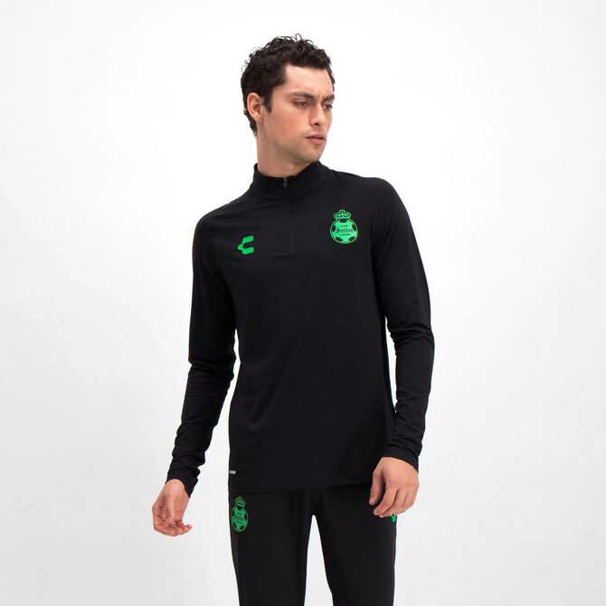 Charly Santos Player Pullover Black - Best Buy Soccer