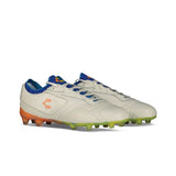 Charly Tyrian LT FG Firm Ground Soccer Cleats - White/Blue/Orange - Best Buy Soccer