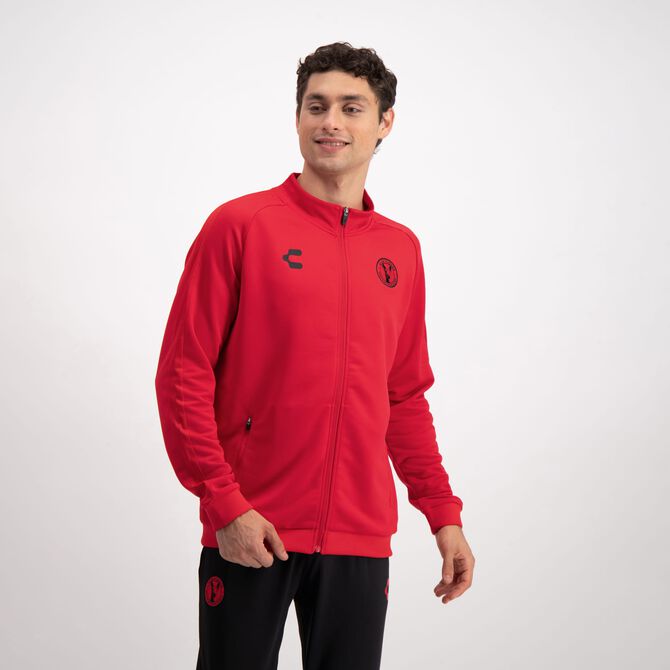 Charly Xolos Player Light Jacket Red - Best Buy Soccer
