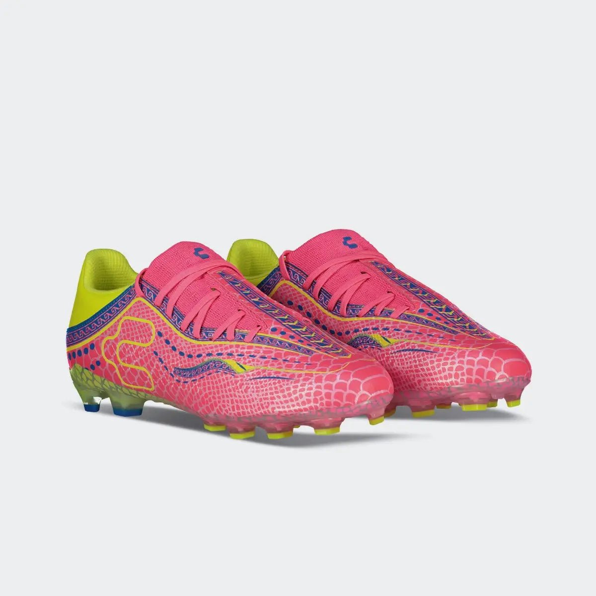 Charly Zinetik 26 Select YT Firm Ground Youth Soccer Cleats - Fushia/Yellow - Best Buy Soccer