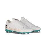 Charly Zinetik Firm Ground White/Aqua - Best Buy Soccer