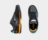 Joma Top Flex 2301 TF Turf Men's Soccer Cleats - Black/Orange