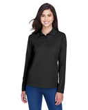 CORE365 Ladies' Pinnacle Performance Long - Sleeve Piqué Polo - Best Buy Soccer