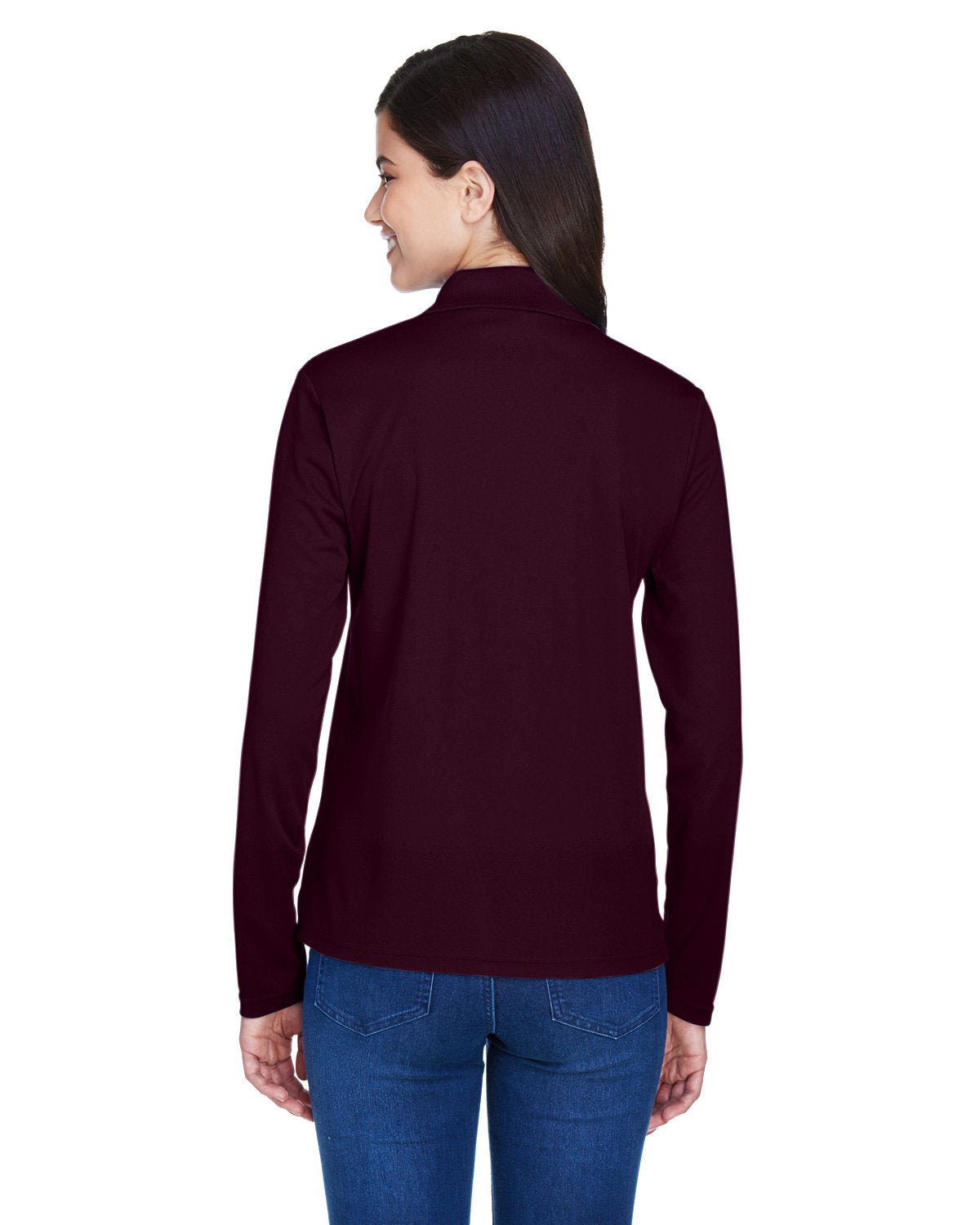 CORE365 Ladies' Pinnacle Performance Long - Sleeve Piqué Polo - Best Buy Soccer