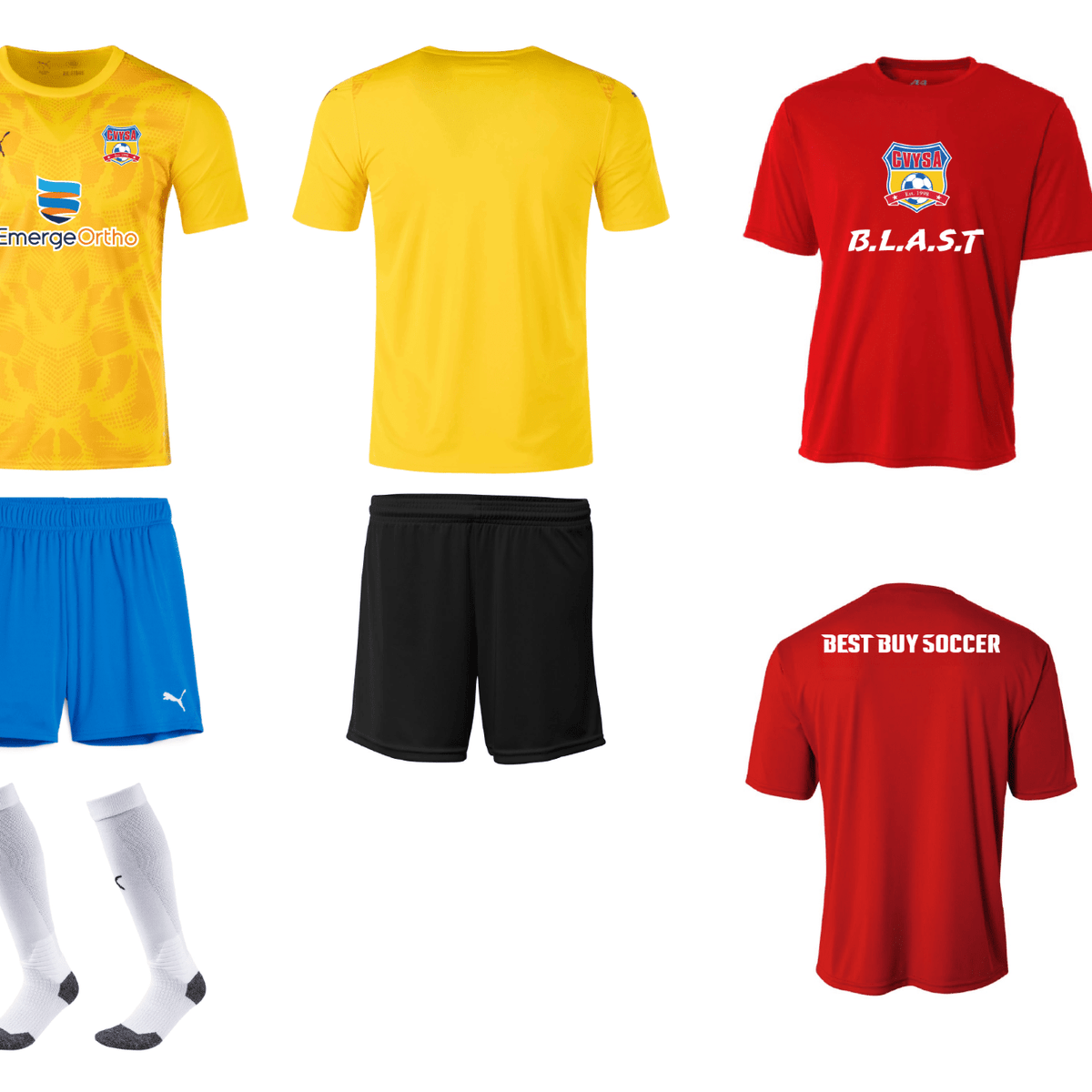 CVYSA Academy Kit 25-27 $105.00 | Best Buy Soccer