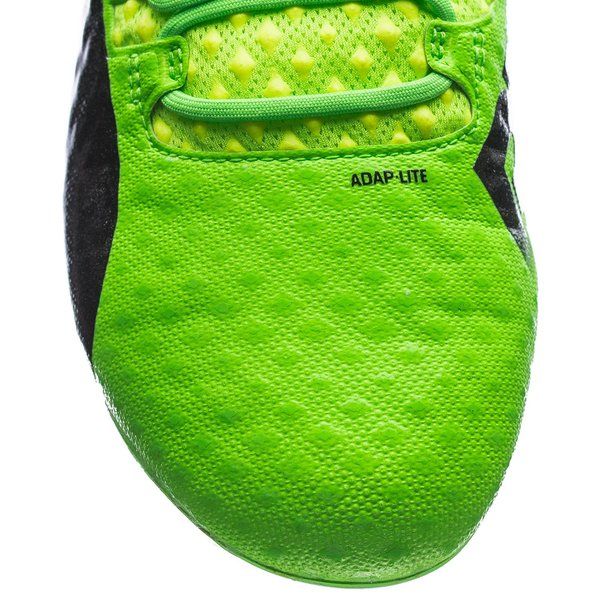 PUMA Evopower Vigor 1 FG Firm Ground Soccer Cleats - Green Gecko/Black/Yellow