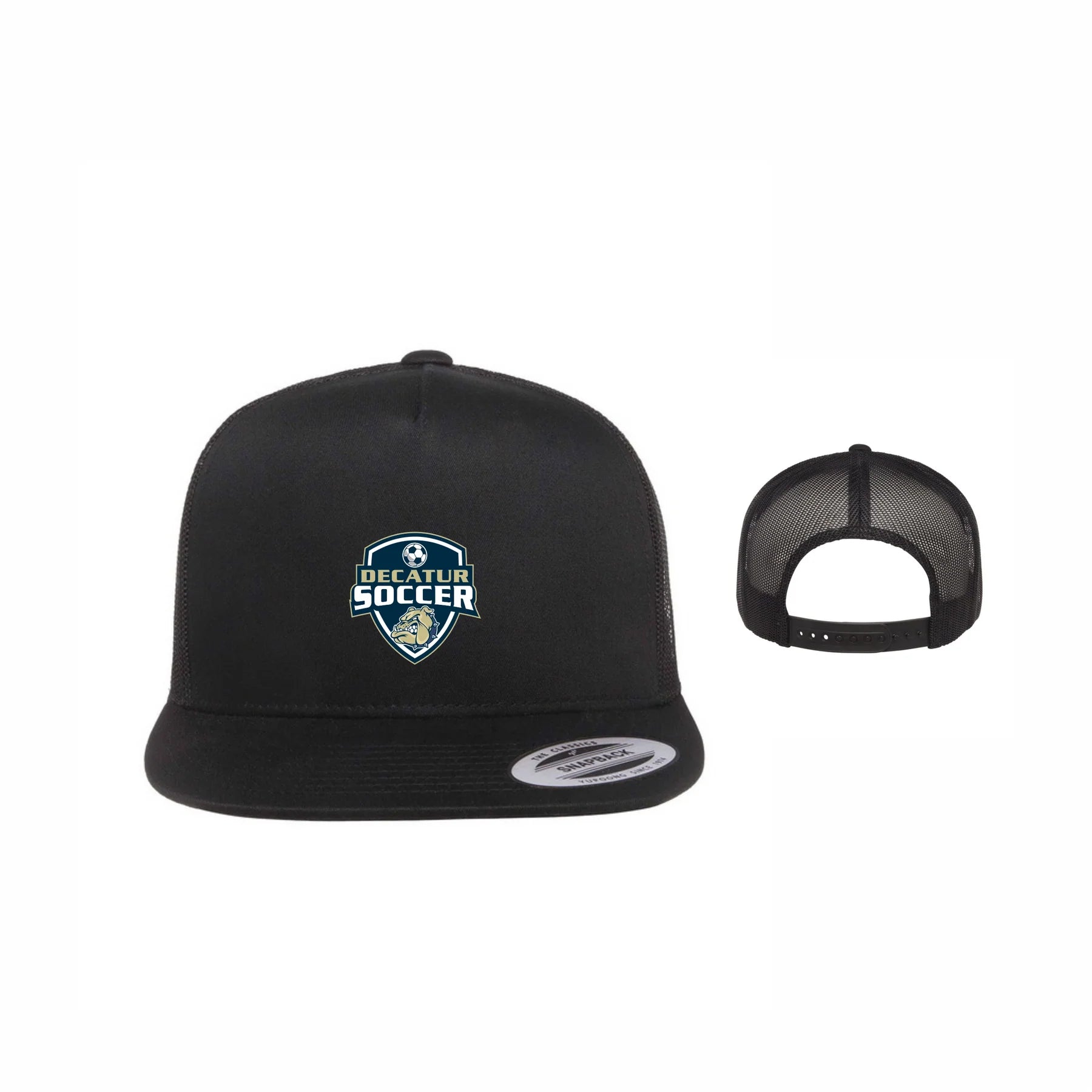 Decatur HS 5 Panel Trucker Hat - Best Buy Soccer
