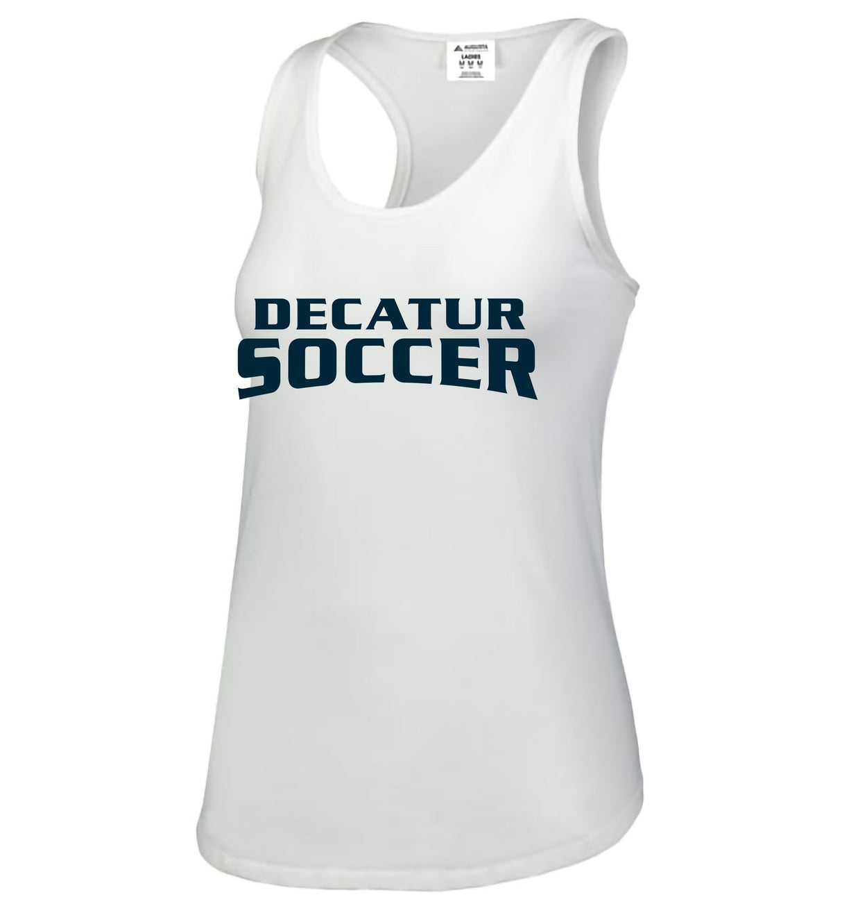 Decatur HS Ladies Lux Tank - Best Buy Soccer