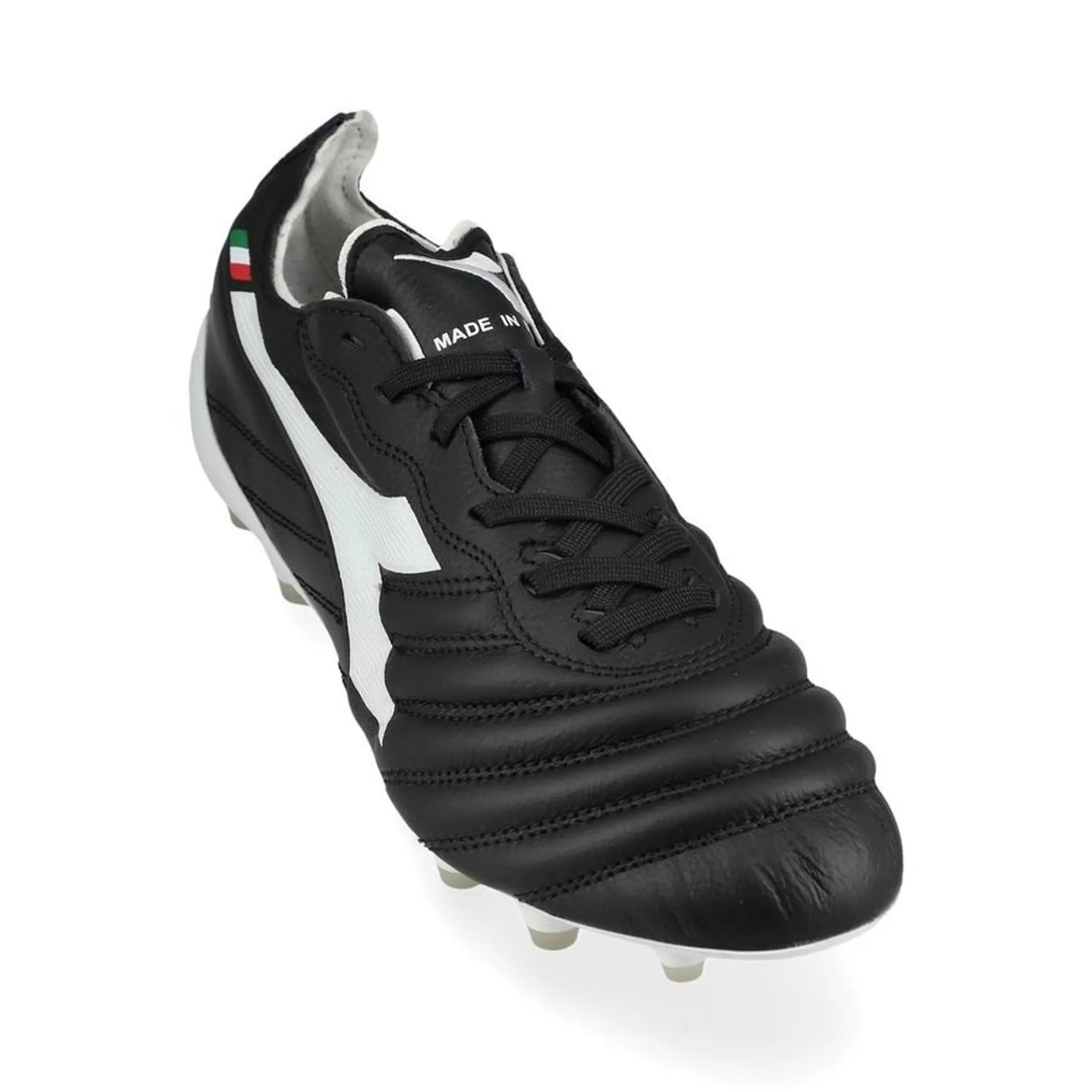 Diadora Brasil Elite 2 Teach Italia LPX FG Firm Ground Soccer Cleats - Black/White - Best Buy Soccer