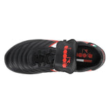 Diadora Brasil OG LT T MDPU FG Firem Ground Soccer Cleats - Black/White/Red - Best Buy Soccer