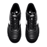 Diadora Calcetto GR LT TF Turf Football Boots Black/White - Best Buy Soccer