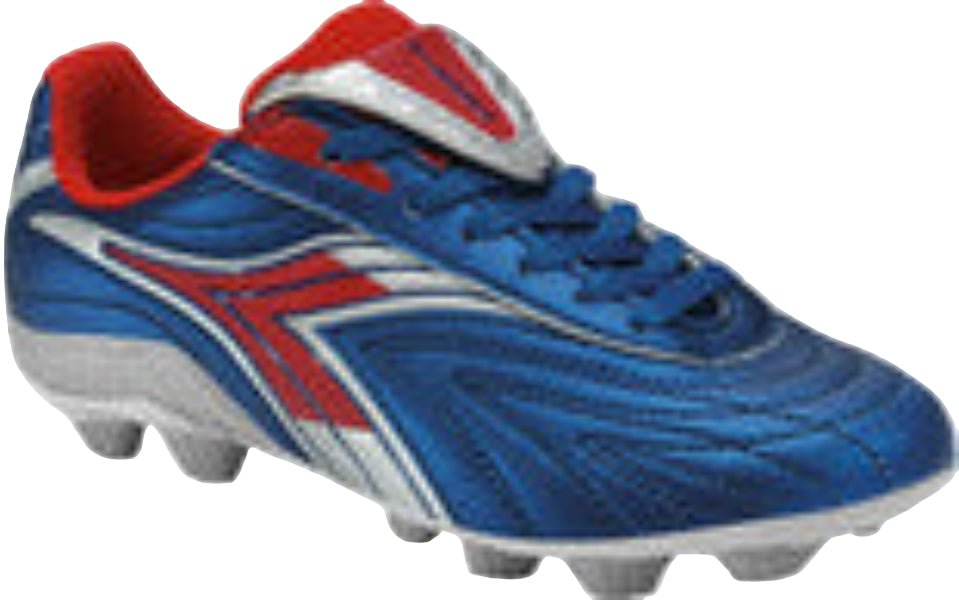 Diadora Furia MD JR FG Firm Ground Soccer Cleats - Blue/Red - Best Buy Soccer