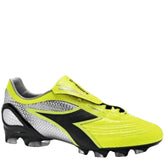 Diadora Kobra Plus K BX 14 FG Firm Ground Soccer Cleats - Yellow Fluo/Black/Silver - Best Buy Soccer