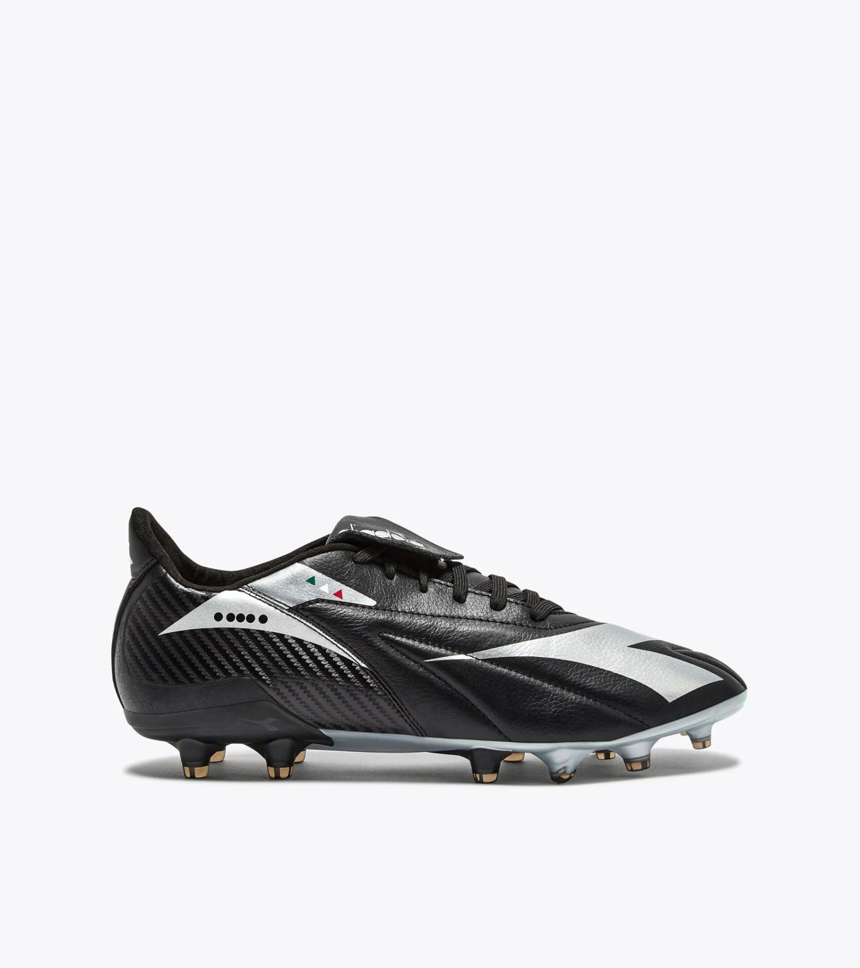 Diadora Maximus Elite ITA T SLX FG Firm Ground Soccer Cleats Black/Silver - Best Buy Soccer