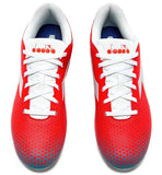 Diadora Pichichi 6 MD JR Firm Ground Soccer Cleats Fluor Red/Blue - Best Buy Soccer
