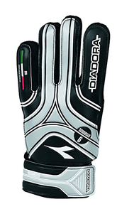 Diadora Scudetto Goalkeeper Gloves Black/Silver - Best Buy Soccer