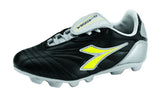Diadora Victor MD RTX Jr. FG Firm Ground Soccer Cleats - Black/Fluo Yellow - Best Buy Soccer