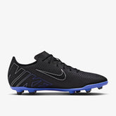 Nike Mercurial Vapor 15 Club Multi-Ground Soccer Cleats - Black/Hyper Royal/Chrome
