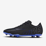 Nike Mercurial Vapor 15 Club Multi-Ground Soccer Cleats - Black/Hyper Royal/Chrome