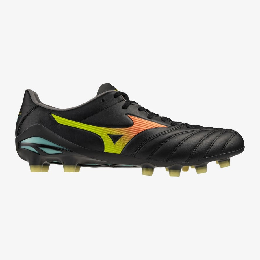 Zapatillas de fútbol para hombre Mizuno Morelia Neo V Pro AS - Negro/Naranja