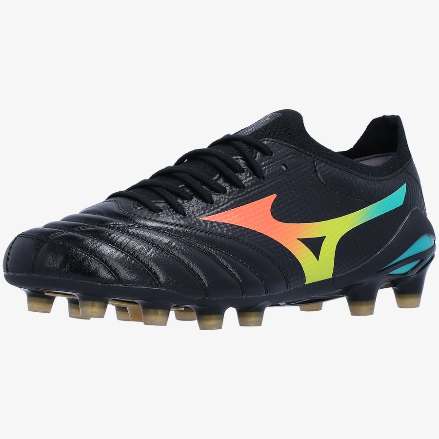 Mizuno Morelia Neo V Pro FG Men's Soccer Cleats - Black/Orange