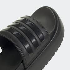 adidas Adilette Platform Core Women's Slides - Black