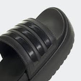 adidas Adilette Plataforma Core Negro