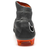 Nike Hypervenom Phantom 3 Elite DF FG/AG Multi-Ground Soccer Cleats - Dark Grey/Total Orange/White