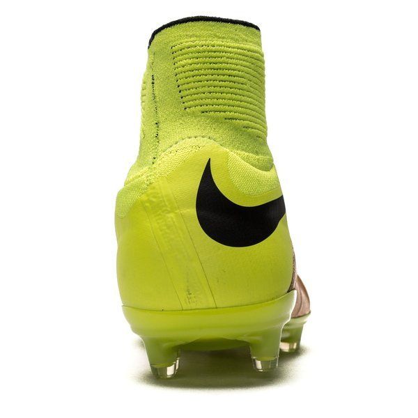 Botas de fútbol Nike Hypervenom Phantom II LT FG de terreno firme - Lona/Negro/Volt