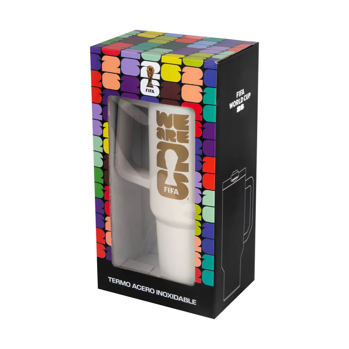 FIFA World Cup 2026 30 Oz Trophy Tumbler - White