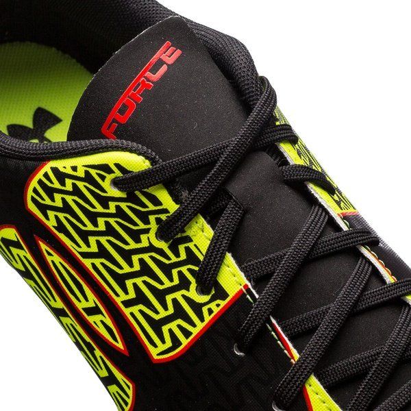 Under Armour Clouthfit Force 2.0 FG JR Soccer Cleats - Yellow/Black/Red